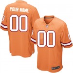 Elite Nike Youth Orange Alternate Jersey: NFL Tampa Bay Buccaneers Customized