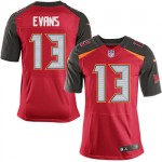 Elite Nike Men's Mike Evans Red Home Jersey: NFL #13 Tampa Bay Buccaneers