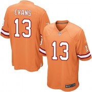 Limited Nike Men's Mike Evans Orange Alternate Jersey: NFL #13 Tampa Bay Buccaneers
