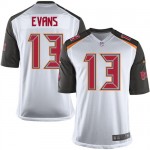 Elite Nike Youth Mike Evans White Road Jersey: NFL #13 Tampa Bay Buccaneers