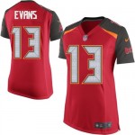 Game Nike Women's Mike Evans Red Home Jersey: NFL #13 Tampa Bay Buccaneers