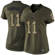Women's Nike Tampa Bay Buccaneers #11 Adam Humphries Elite Green Salute to Service NFL Jersey