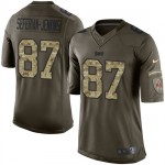 Youth Nike Tampa Bay Buccaneers #87 Austin Seferian-Jenkins Elite Green Salute to Service NFL Jersey