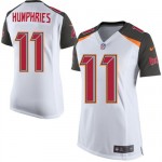 Game Nike Women's Adam Humphries White Road Jersey: NFL #11 Tampa Bay Buccaneers