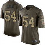 Youth Nike Tampa Bay Buccaneers #54 Lavonte David Limited Green Salute to Service NFL Jersey