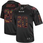 Limited Nike Men's Ronde Barber Black Jersey: NFL #20 Tampa Bay Buccaneers Camo Fashion
