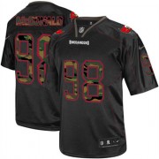 Limited Nike Men's Clinton McDonald Black Jersey: NFL #98 Tampa Bay Buccaneers Camo Fashion