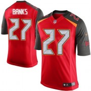 Youth Nike Tampa Bay Buccaneers #27 Johnthan Banks Elite Red Team Color NFL Jersey