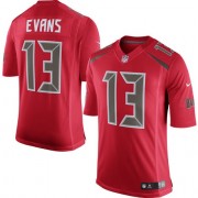 Men's Nike Tampa Bay Buccaneers #13 Mike Evans Limited Red Rush NFL Jersey