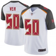 Limited Youth Vita Vea White Road Jersey: Football #50 Tampa Bay Buccaneers Vapor Untouchable