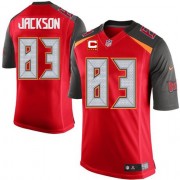 Youth Nike Tampa Bay Buccaneers #83 Vincent Jackson Elite Red Team Color C Patch NFL Jersey
