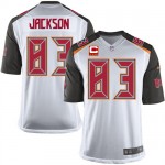 Elite Nike Youth Vincent Jackson White Road Jersey: NFL #83 Tampa Bay Buccaneers C Patch