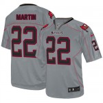 Limited Nike Men's Doug Martin Lights Out Grey Jersey: NFL #22 Tampa Bay Buccaneers
