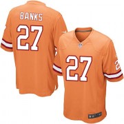 Youth Nike Tampa Bay Buccaneers #27 Johnthan Banks Elite Orange Glaze Alternate NFL Jersey