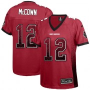 Limited Nike Women's Josh McCown Red Jersey: NFL #12 Tampa Bay Buccaneers Drift Fashion