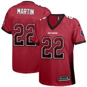 Women's Nike Tampa Bay Buccaneers #22 Doug Martin Elite Red Drift Fashion NFL Jersey