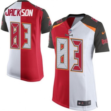 Game Nike Women's Vincent Jackson Team/Road Two Tone Jersey: NFL #83 Tampa Bay Buccaneers