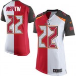 Limited Nike Women's Doug Martin Team/Road Two Tone Jersey: NFL #22 Tampa Bay Buccaneers