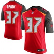 Limited Nike Men's Keith Tandy Red Home Jersey: NFL #37 Tampa Bay Buccaneers