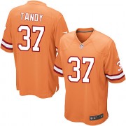 Game Nike Men's Keith Tandy Orange Alternate Jersey: NFL #37 Tampa Bay Buccaneers