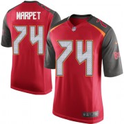Game Nike Men's Ali Marpet Red Home Jersey: NFL #74 Tampa Bay Buccaneers