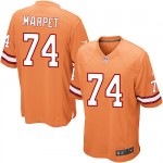Limited Nike Men's Ali Marpet Orange Alternate Jersey: NFL #74 Tampa Bay Buccaneers