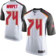 Game Nike Youth Ali Marpet White Road Jersey: NFL #74 Tampa Bay Buccaneers