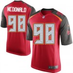 Game Nike Youth Clinton McDonald Red Home Jersey: NFL #98 Tampa Bay Buccaneers