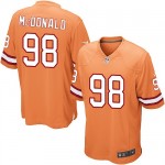 Limited Nike Youth Clinton McDonald Orange Alternate Jersey: NFL #98 Tampa Bay Buccaneers