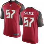 Game Nike Men's James-Michael Johnson Red Home Jersey: NFL #53 Tampa Bay Buccaneers