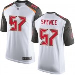 Limited Nike Men's James-Michael Johnson White Road Jersey: NFL #53 Tampa Bay Buccaneers