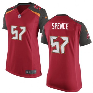 Limited Nike Women's James-Michael Johnson Red Home Jersey: NFL #53 Tampa Bay Buccaneers