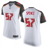 Limited Nike Women's James-Michael Johnson White Road Jersey: NFL #53 Tampa Bay Buccaneers