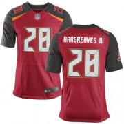Elite Men's Vernon Hargreaves III Red Home Jersey: Football #28 Tampa Bay Buccaneers
