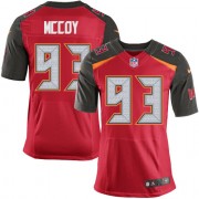 Elite Nike Men's Gerald McCoy Red Home Jersey: NFL #93 Tampa Bay Buccaneers