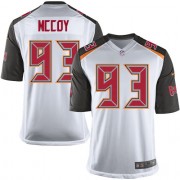 Limited Nike Youth Gerald McCoy White Road Jersey: NFL #93 Tampa Bay Buccaneers