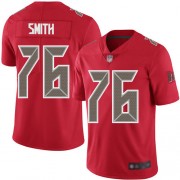 Limited Youth Donovan Smith Red Jersey: Football #76 Tampa Bay Buccaneers Rush Vapor Untouchable
