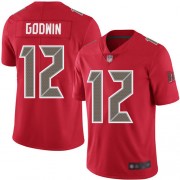 Limited Women's Chris Godwin Olive Jersey: Football #12 Tampa Bay Buccaneers 2019 Salute to Service