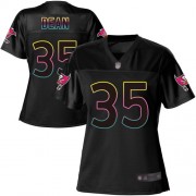 Game Women's Jamel Dean Black Jersey: Football #35 Tampa Bay Buccaneers Fashion