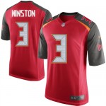 Game Nike Youth Jameis Winston Red Home Jersey: NFL #3 Tampa Bay Buccaneers