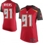 Limited Nike Women's D.J. Swearinger Red Home Jersey: NFL #36 Tampa Bay Buccaneers