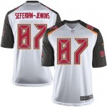 Limited Nike Youth Austin Seferian-Jenkins White Road Jersey: NFL #87 Tampa Bay Buccaneers