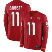 Limited Youth Blaine Gabbert Red Jersey: Football #11 Tampa Bay Buccaneers Therma Long Sleeve
