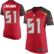 Game Nike Women's Danny Lansanah Red Home Jersey: NFL #51 Tampa Bay Buccaneers