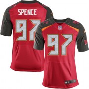 Elite Men's Devin White Red Home Jersey: Football #45 Tampa Bay Buccaneers