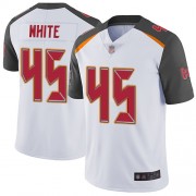 Limited Youth Devin White White Road Jersey: Football #45 Tampa Bay Buccaneers Vapor Untouchable