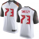 Limited Nike Men's Bruce Carter White Road Jersey: NFL #50 Tampa Bay Buccaneers