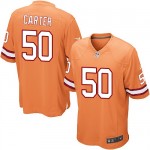 Limited Nike Youth Bruce Carter Orange Alternate Jersey: NFL #50 Tampa Bay Buccaneers
