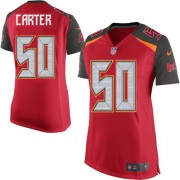 Limited Nike Women's Bruce Carter Red Home Jersey: NFL #50 Tampa Bay Buccaneers