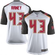 Limited Youth Ronde Barber White Road Jersey: Football #20 Tampa Bay Buccaneers Vapor Untouchable